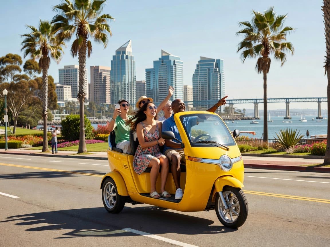San Diego GoCar Downtown & Balboa Tour