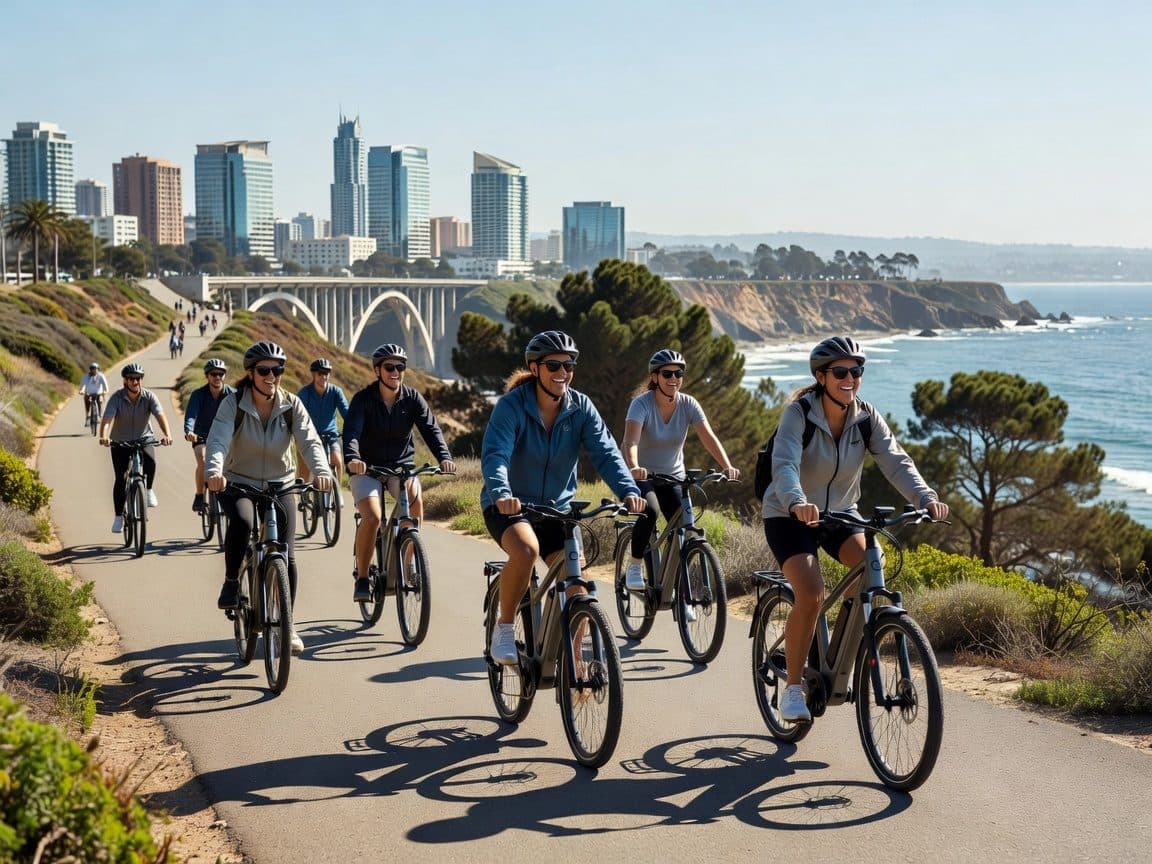 Solana Beach: E-Bike Tour to Torrey Pines or North Coast
