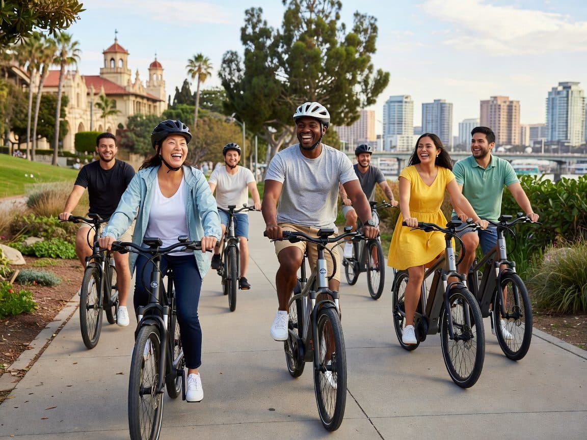 San Diego Guided E-Bike Tour - Balboa Park & Gaslamp Quarter