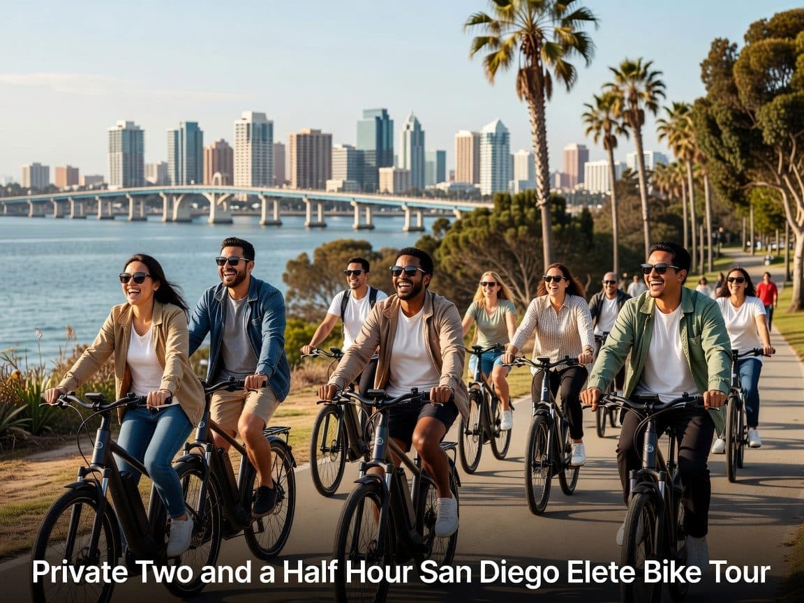 Private Two and a Half Hour San Diego Electric Bike Tour