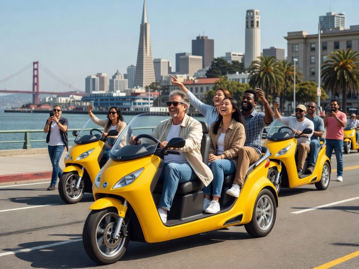 San Francisco Early Bird GoCar Tour