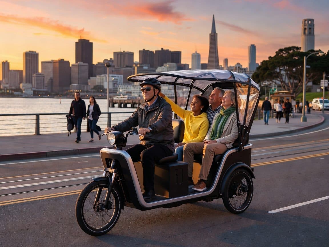 San Francisco: 2-Hour Private Tuk Tuk Sunset or Night Tour
