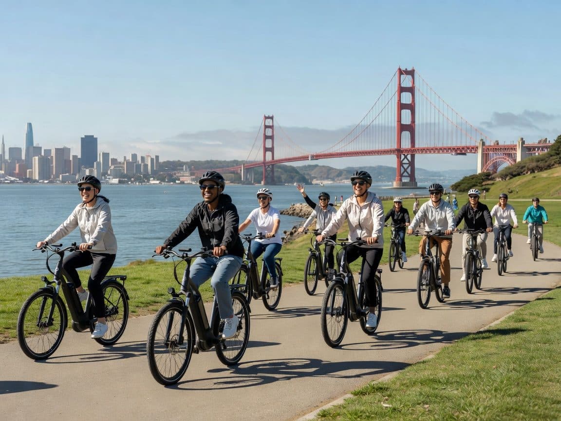San Francisco: Self-Guided Electric Bike Rental