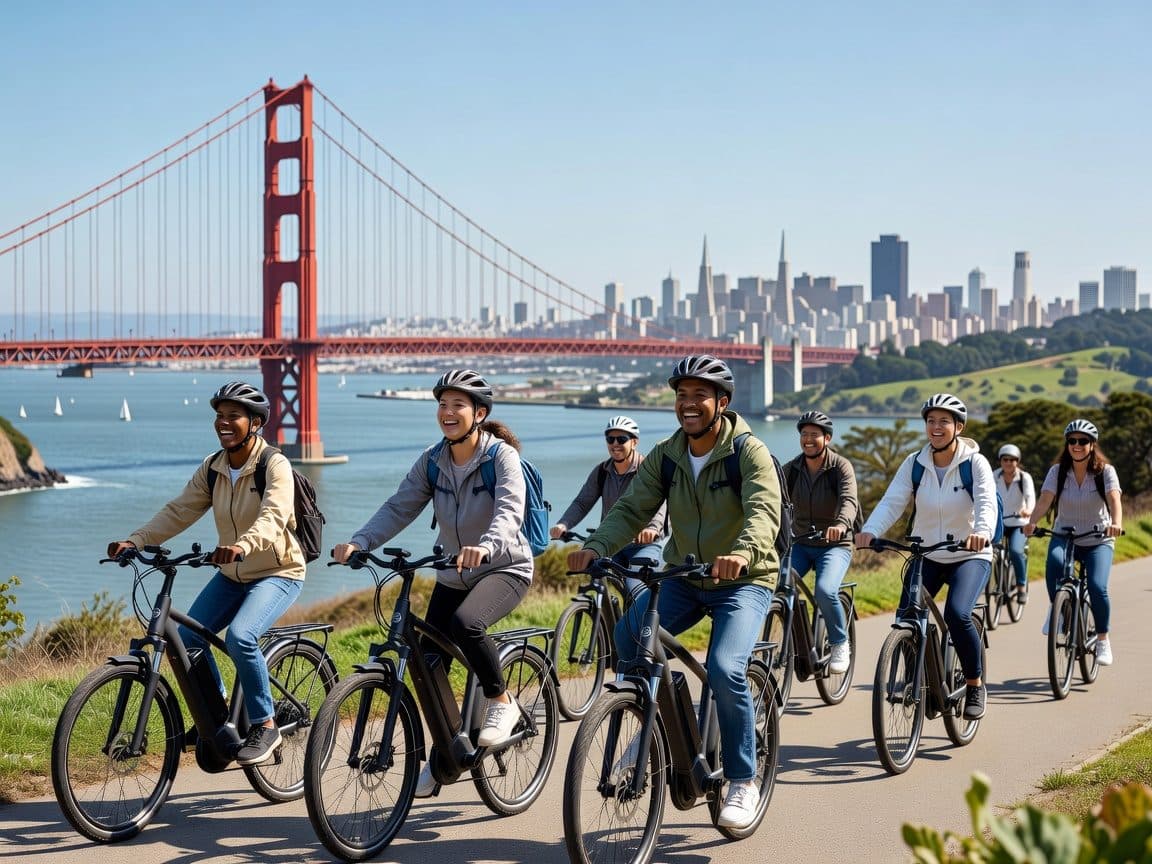San Francisco: Golden Gate Bridge E-Bike Rental
