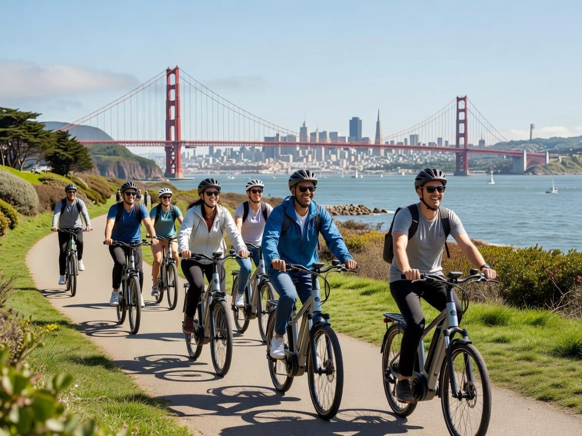 San Francisco Guided E-Bike Tour: Top Landmarks & Views