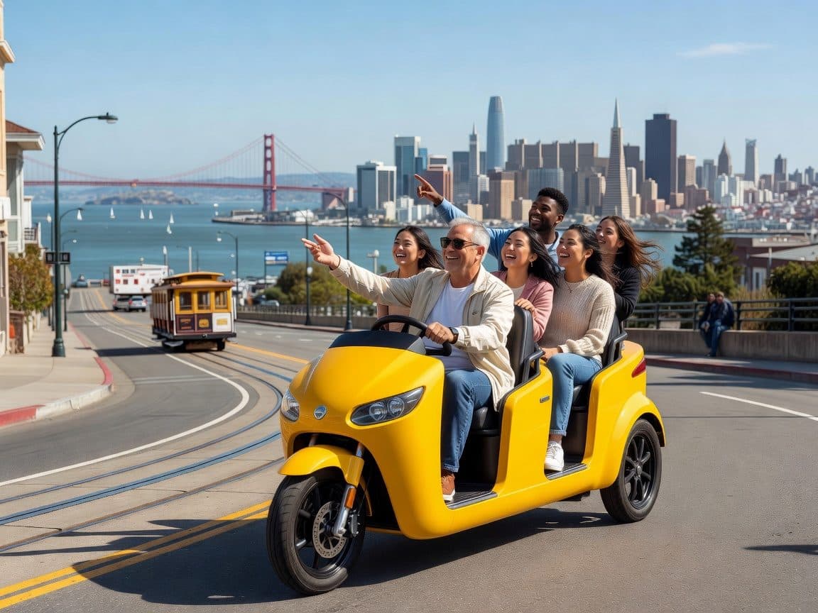 San Francisco Full Day GoCar Tour