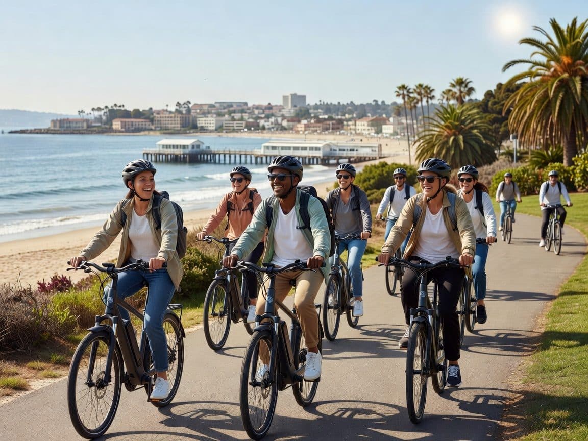 Santa Barbara: Guided Tour on electric bikes (private)
