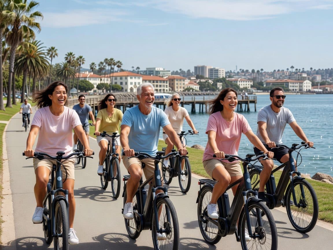 Santa Barbara: eBike rental full day