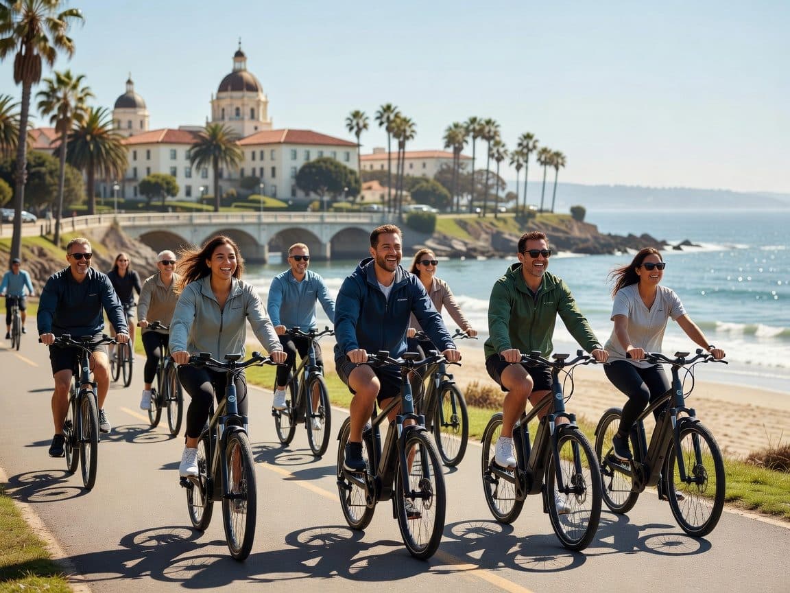 Santa Barbara: Guided E-Bike Sightseeing Tour