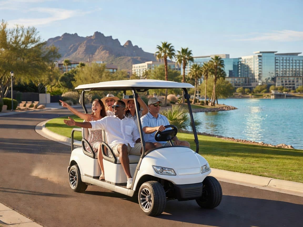 Scottsdale: Private Luxury Golf Cart Experience