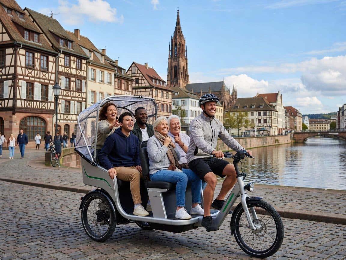 Strasbourg: 90-Minute Sightseeing Tour by Pedicab