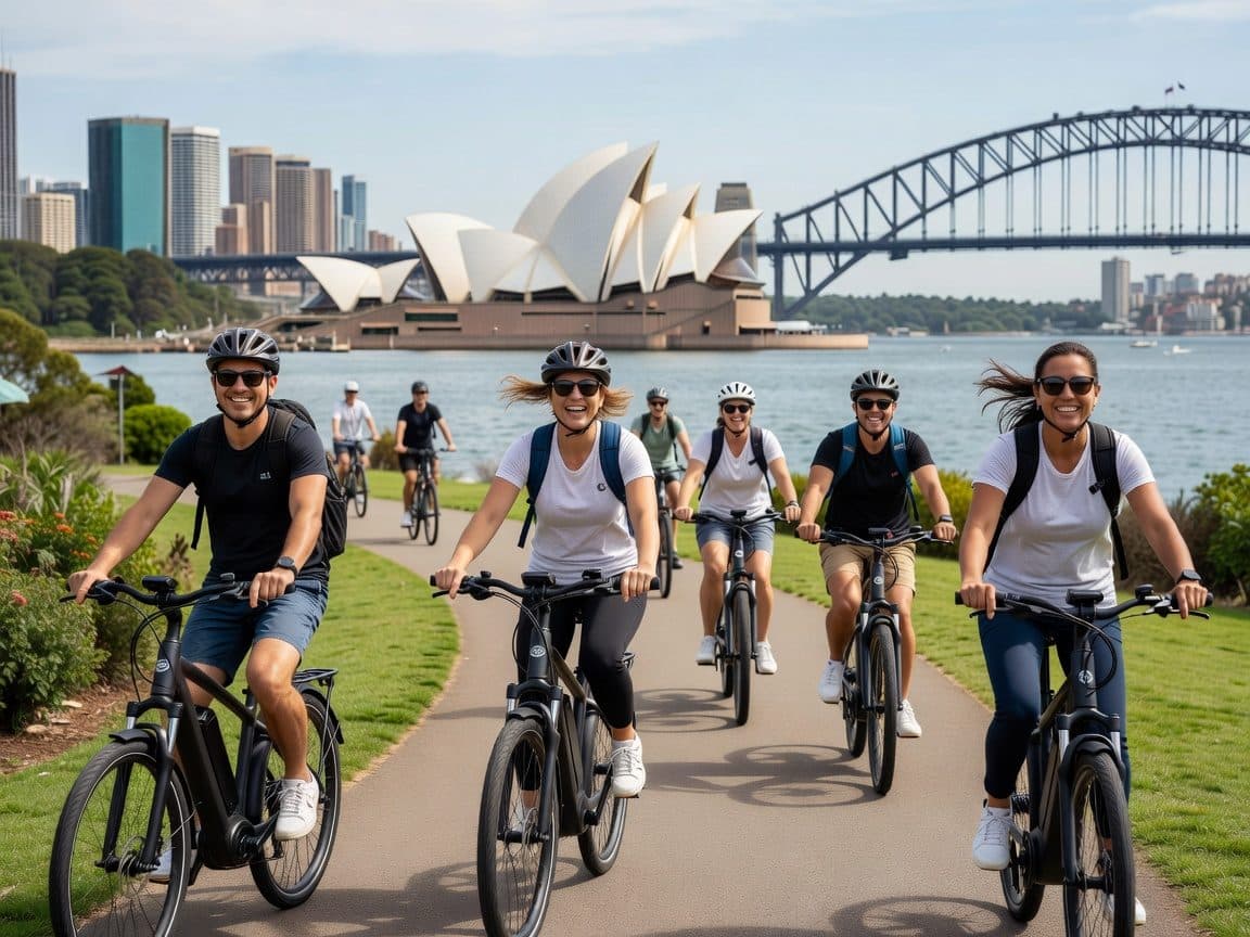 Sydney: Guided Harbour E-Bike Tour