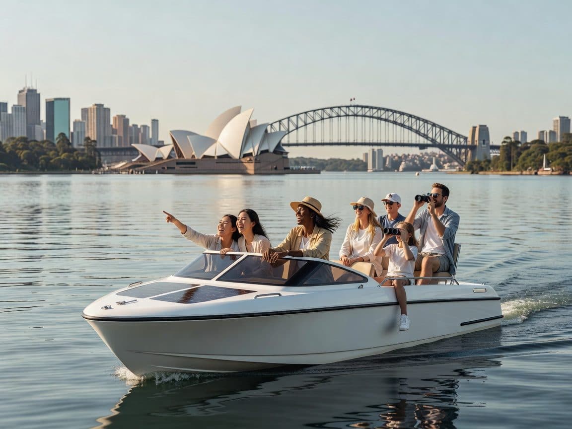 Sydney: Electric Boat Rental from Cabarita Point