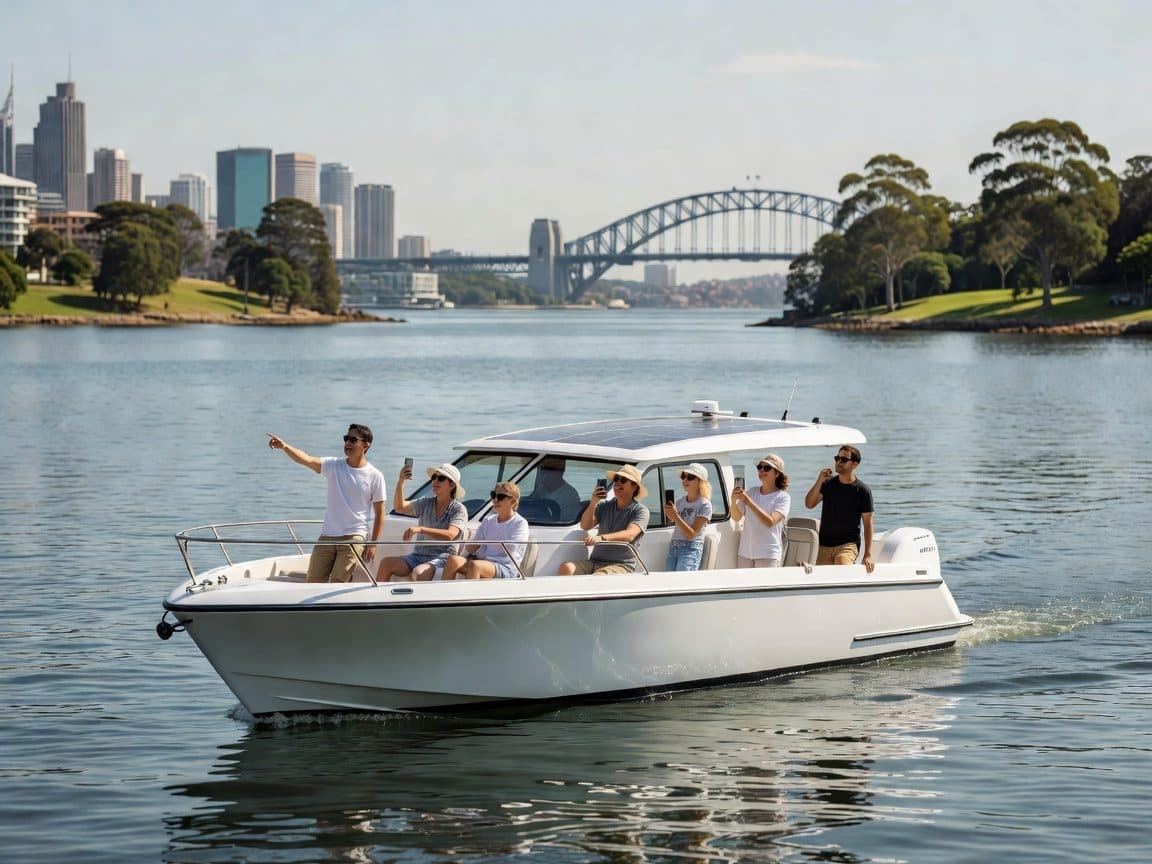 Sydney: Electric Boat Rental from The Spit, Mosman