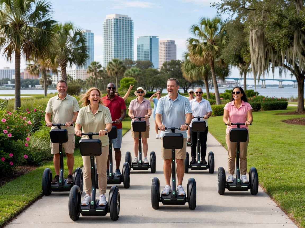 St. Petersburg: Eco Segway Tour with Sunken Gardens