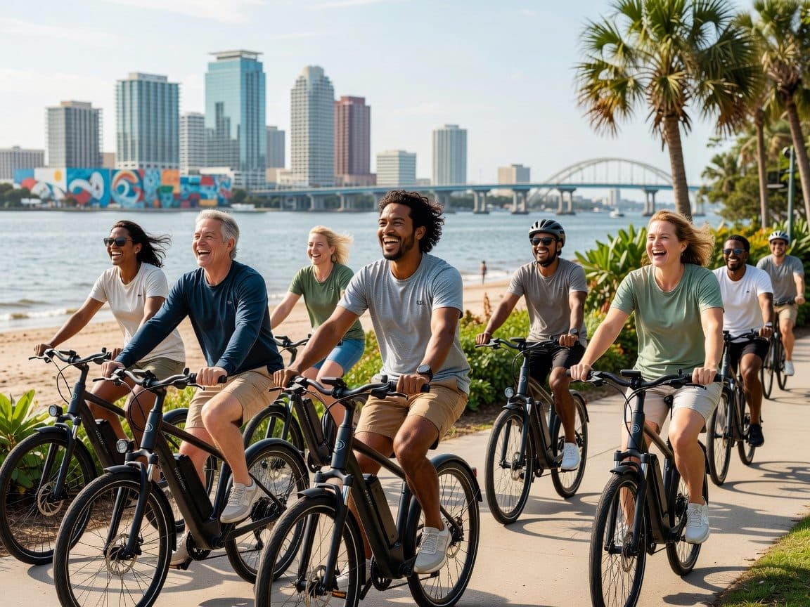 St. Petersburg, FL: Sights and Murals E-Bike Tour