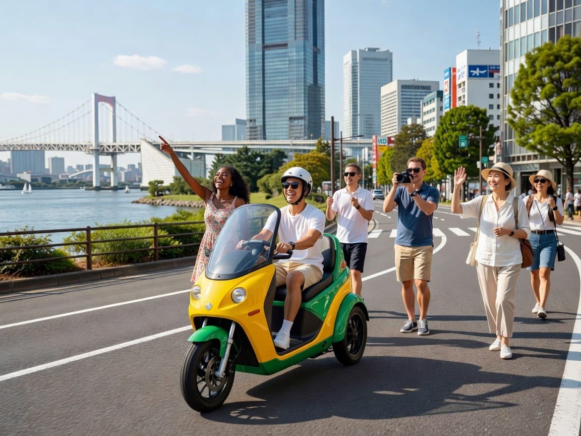 Tokyo Shibuya: Guided Go-Kart Sightseeing Experience