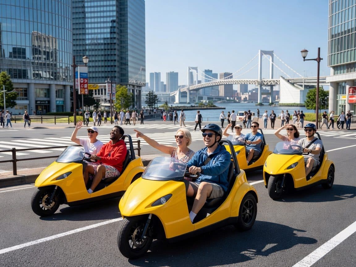 Tokyo: Shibuya Electric Kart Tour ＆ Japanese Car Culture