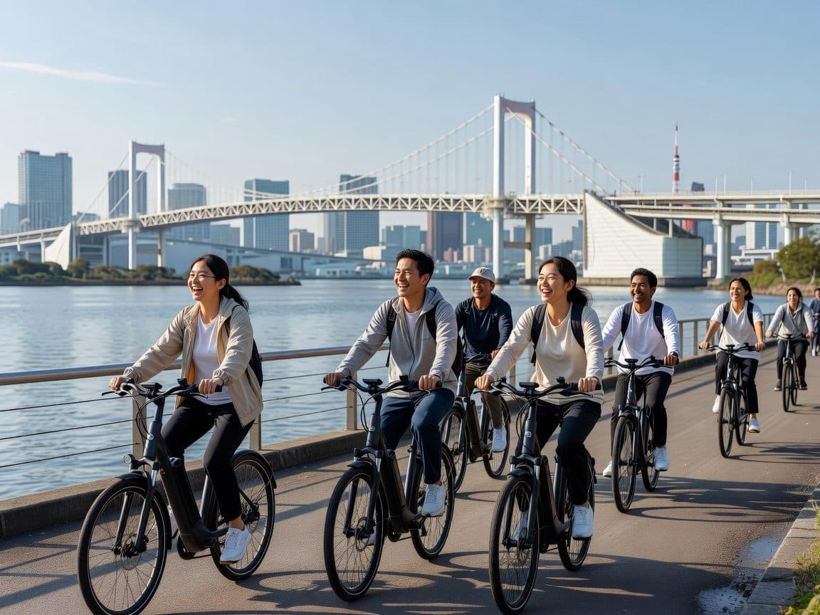 Tokyo: 3h Private E-bike Tours, Starting at Your Hotel