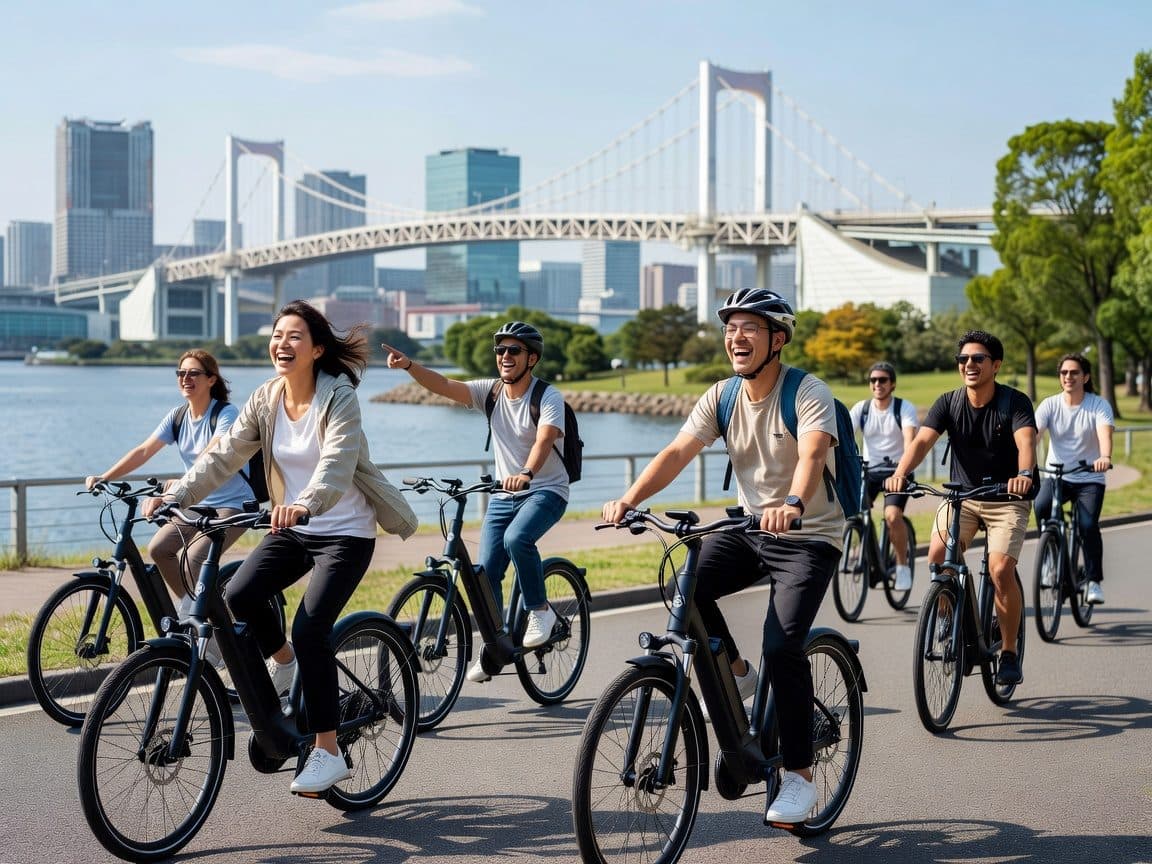 Tokyo: 3-Hour Bike or E-Bike City Highlights Tour