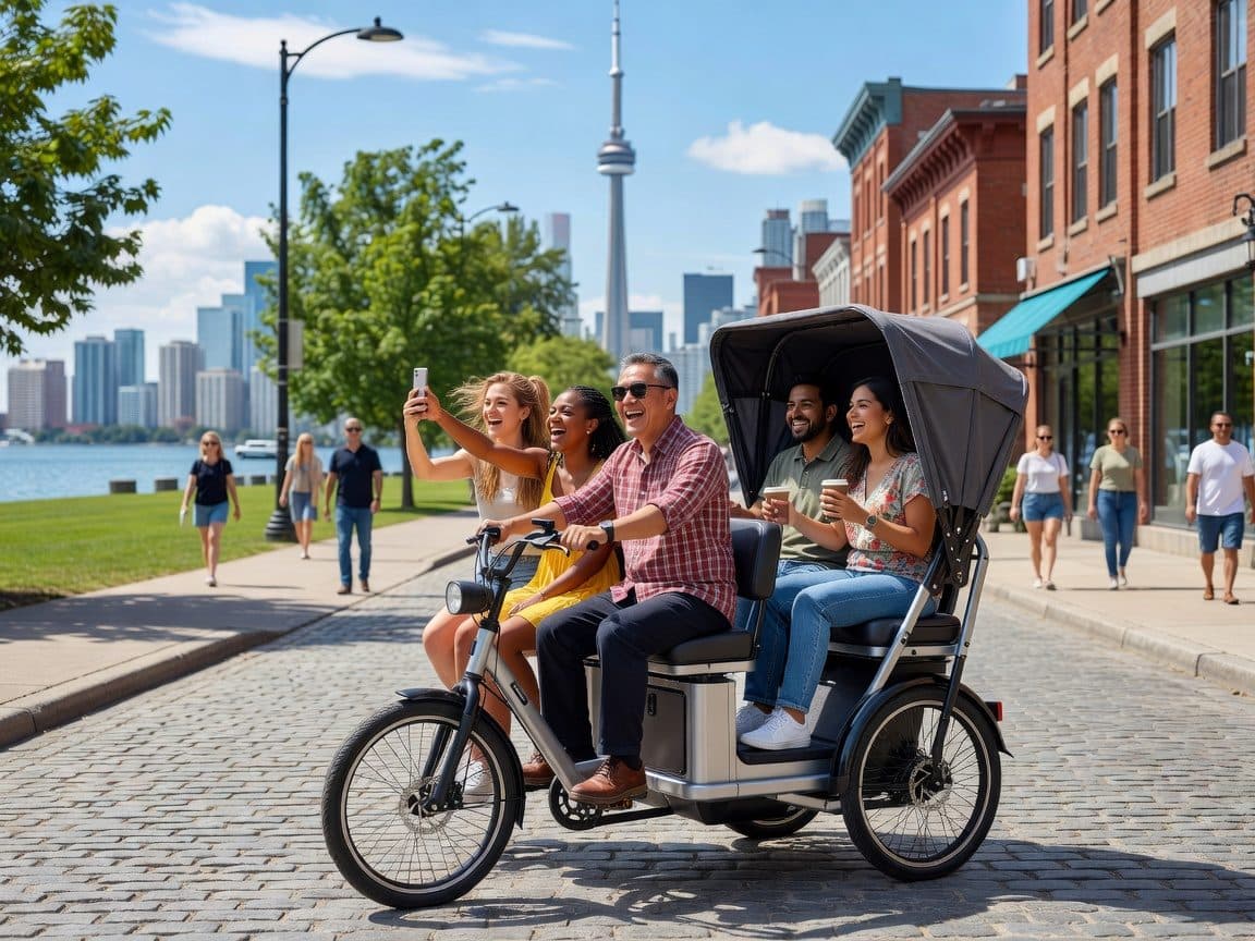 Toronto: Downtown Party Bike Tour with Bar Stops