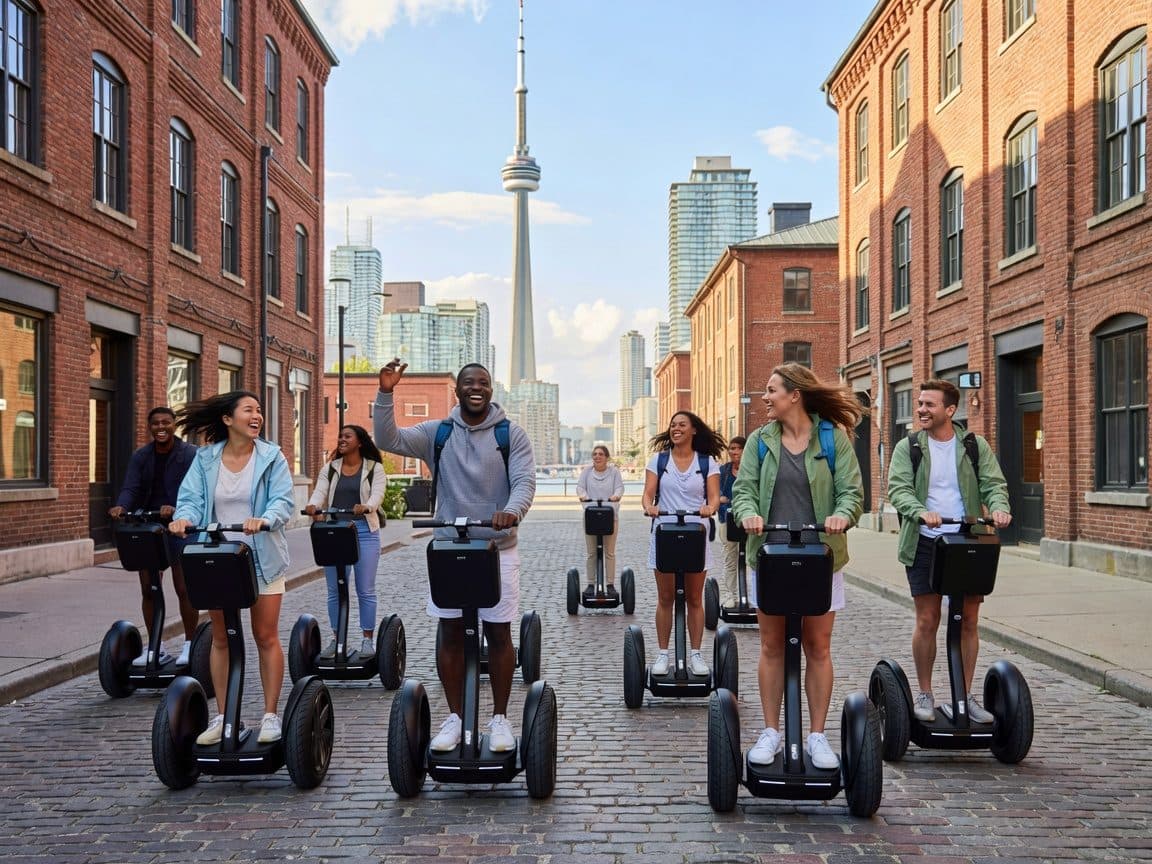 Toronto: Short Distillery District Segway Tour