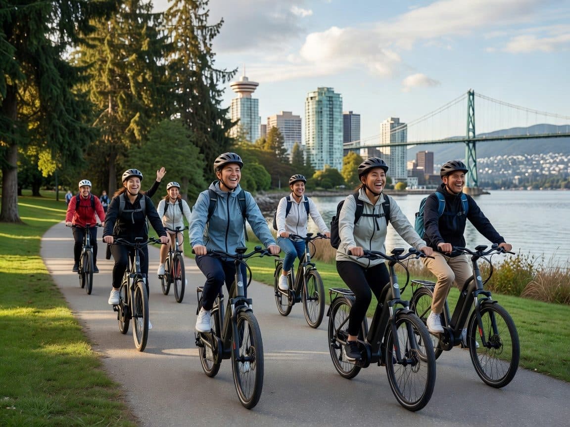 Vancouver: Half-Day City Highlights E-Bike Tour Age 16+