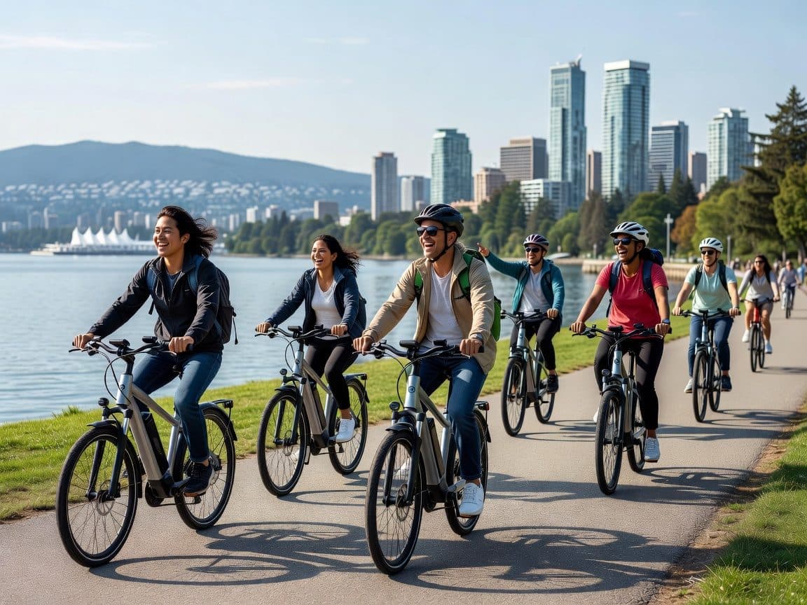 Vancouver Waterfront Guided Bike/E-Bike Tour