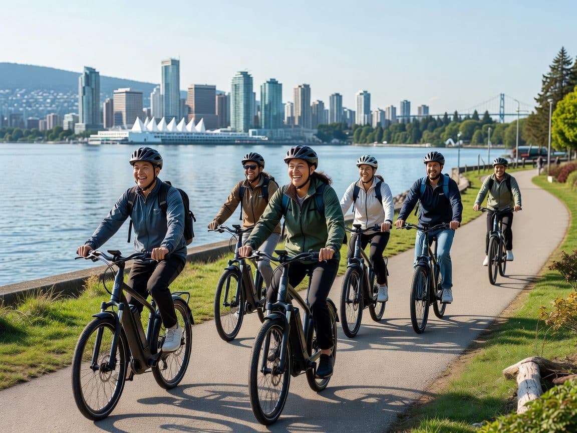 Vancouver Seawall: 3 Hour EBike Rental From Premium Location
