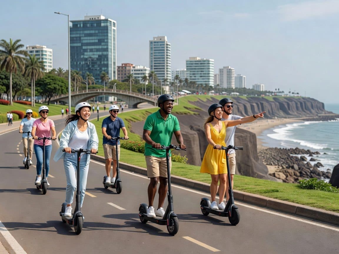 Tour Panorámico en Miraflores en Scooter Eléctrico