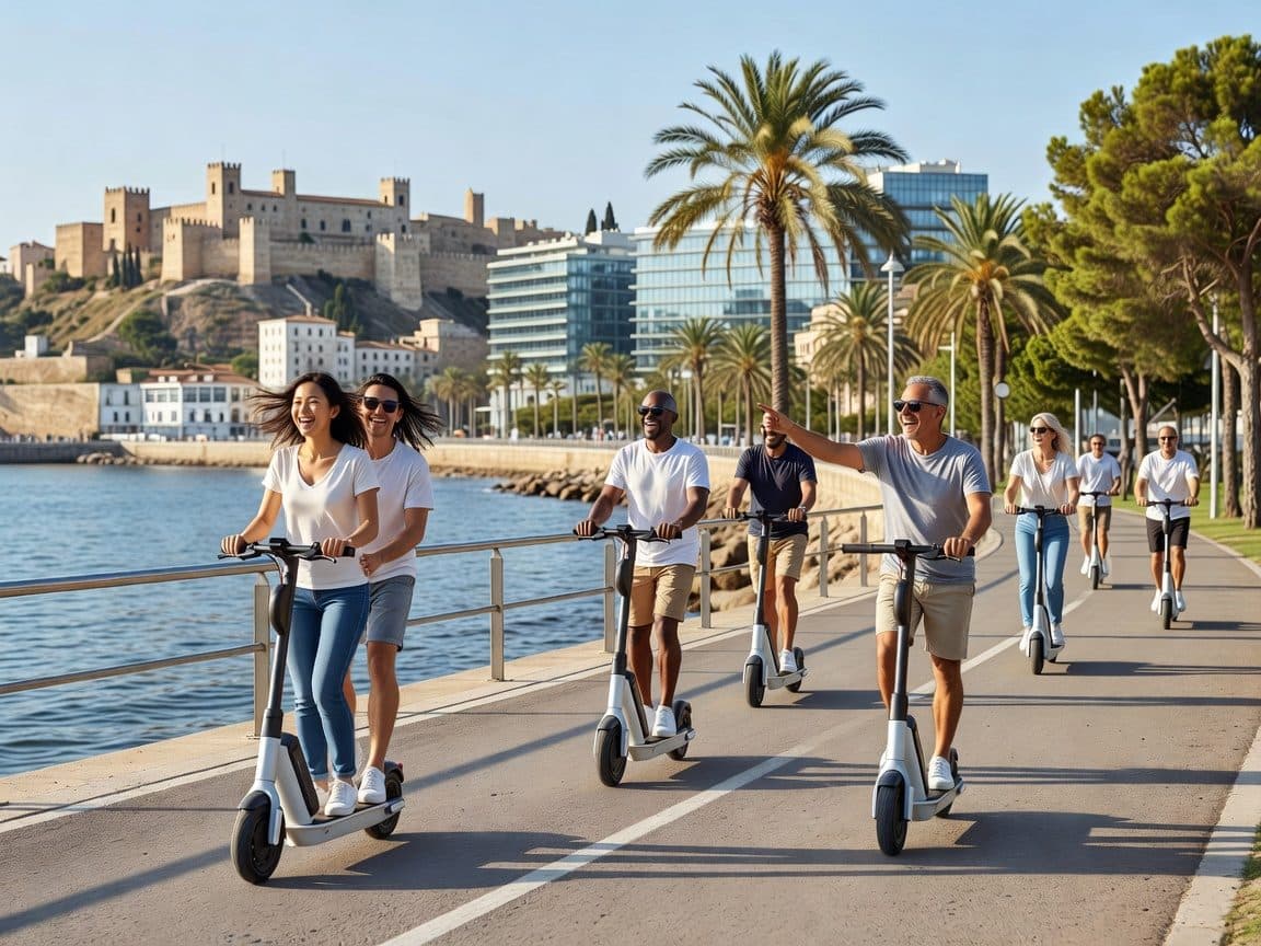 Malaga: Explore Malaga on a Electric Scooter
