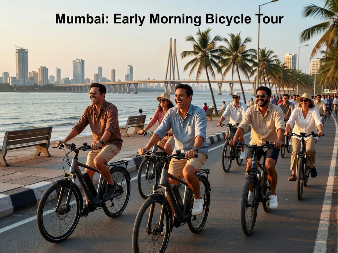 Mumbai: Early Morning Bicycle Tour