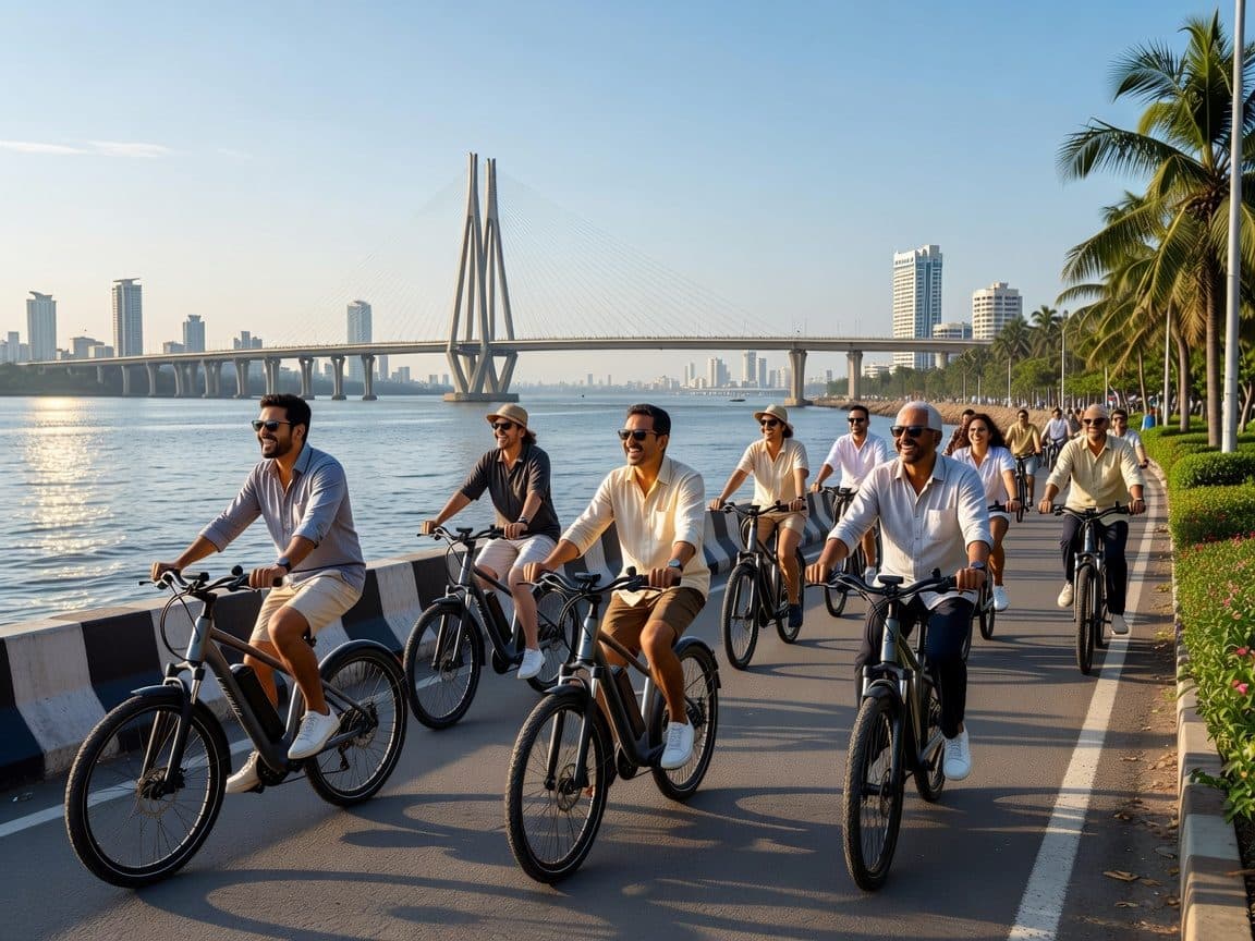Mumbai: Morning Bicycle Tour