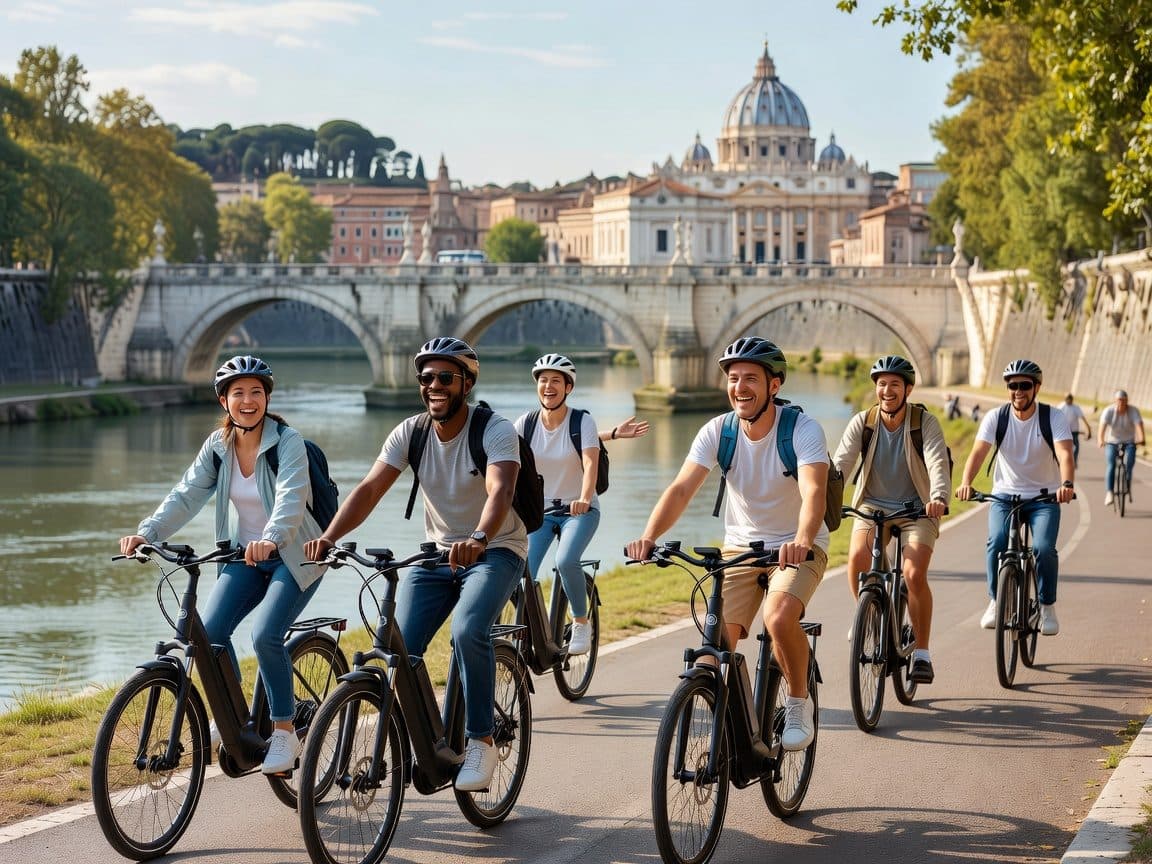 Rome: City Highlights Electric Bike Tour
