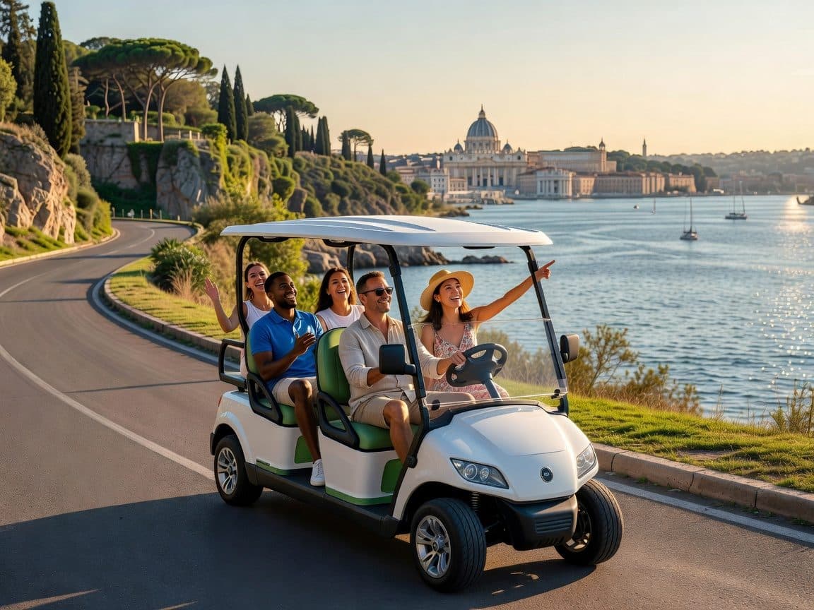 Rome Express Golf Cart Tour
